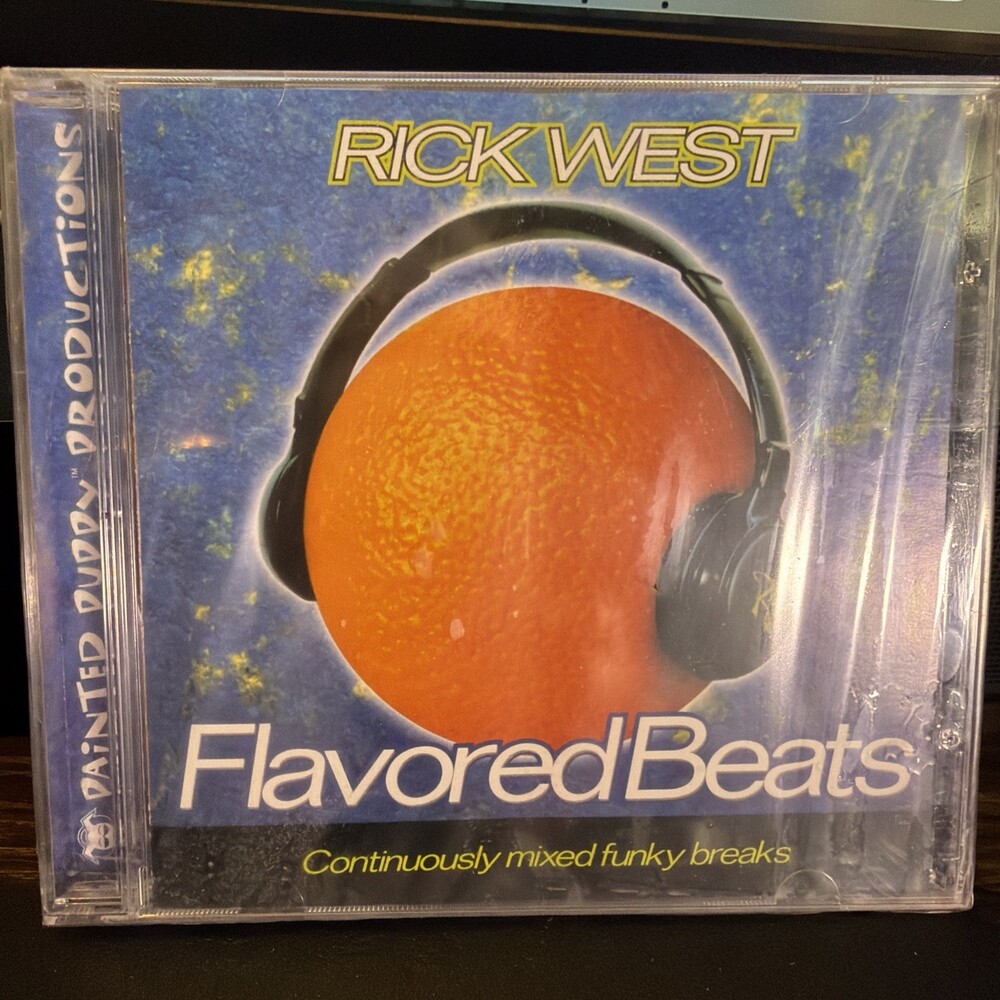 Sealed CD - Rick West - Flavored Beats Miami Breaks Mix